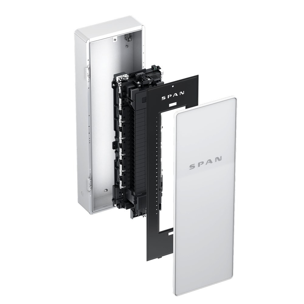 Exploded view of SPAN MAIN 40 panel